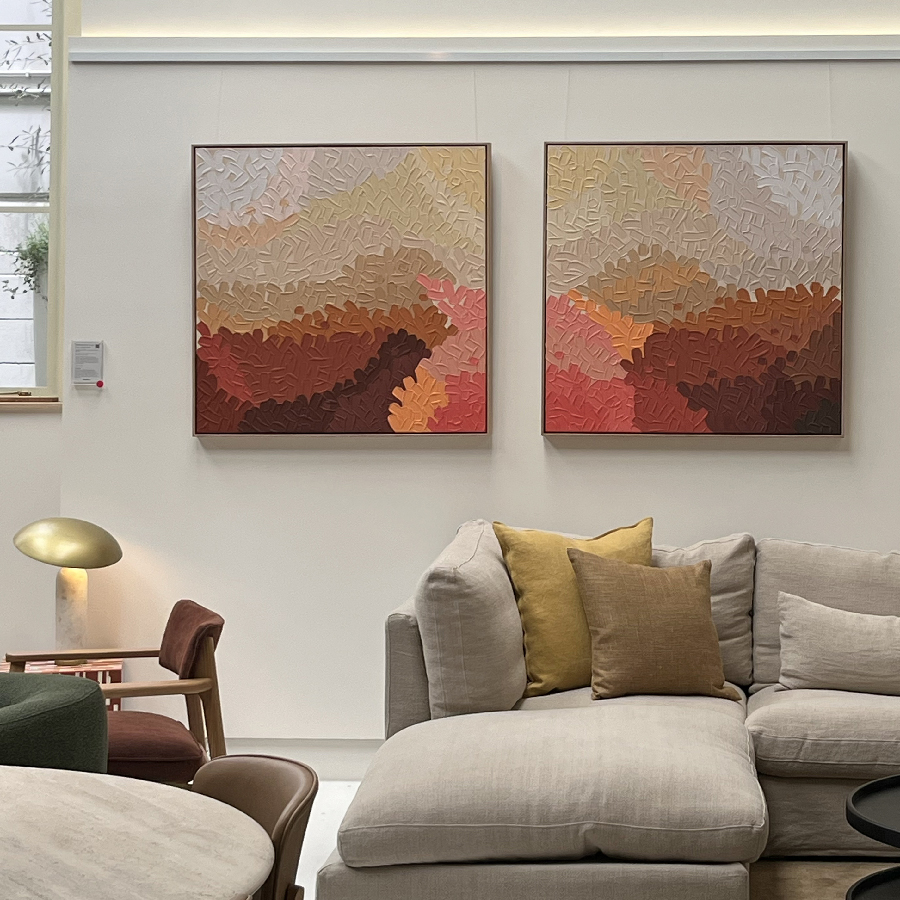 Expressive Lines _ Diptych